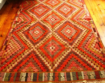Vintage Kilim tapis anatolien