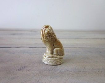 Wade Whimsies Rose Tea Miniature Lion Figurine