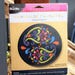 New in Package Plaid Bucilla Handmade Charlotte Stamped Embroidery Kit Bohemian Paisley, Hand Embroidery Kit Paisley Design on Denim