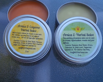 Arnica and Cayenne Herbal Salve, Herbal Salve