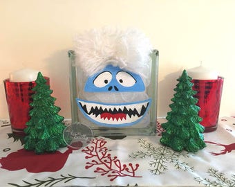 Bumble the Abominable Snowman Glass Light Block