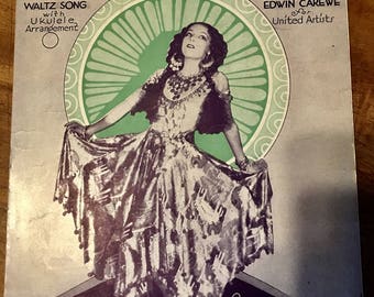 Revenge vintage sheet music