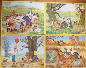 Vintage Winnie The Pooh Puzzles