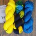 Hand Dyed, Fingering Weight, MCN Yarn