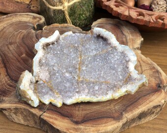 Beautiful Pale Amethyst Crystal Cluster from Brazil