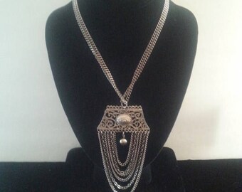 ON SALE Retro Statement Necklace ** Vintage 1960's Jewelry **
