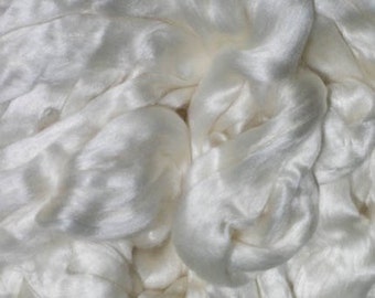 Milk Fiber - Undyed natural casein protein fiber - super soft and beautiful