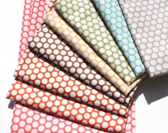 Kei Honeycomb Japanese Fabric 8 Fat Quarters Bundle