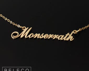 Name Necklace, 15 Font Style, Custom Name Necklace, Personalized Name Necklace, Customized Name Necklace, Jewelry Name Necklace