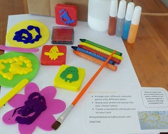 Kirsty's Little Learners - Stamping activity box