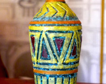 Italian Ceramic Vase in the Style of Bittosi
