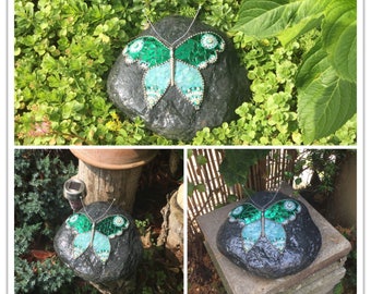 Butterfly in green