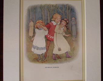 Original 1930's Edition 'Mother Goose Nursery Rhymes'