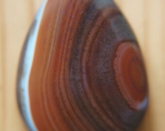 Red Banded Agate Necklace