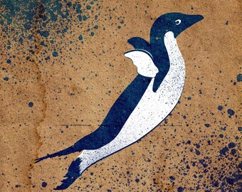 Penguin Stencil