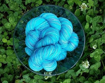 Superwash Merino Blend Sock Yarn - Seaglass