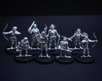 Adventure pack 2 unpainted miniatures 28mm