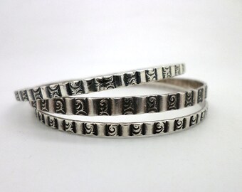 Bracelets Trio of Bangles Sterling Silver Danecraft