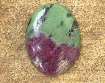 Ruby Zoisite Cabochon