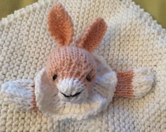 READY TO SHIP/Bunny, blanket, blankie, lovey