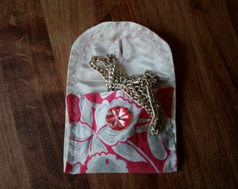 Cloth Coin Purse, Business Card Holder, Small Jewelry Holder, Gift Card Holder