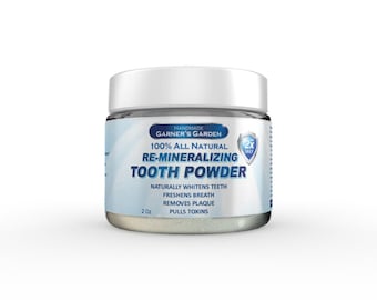 Tooth Powder | Remineralizing w/ Activated Charcoal