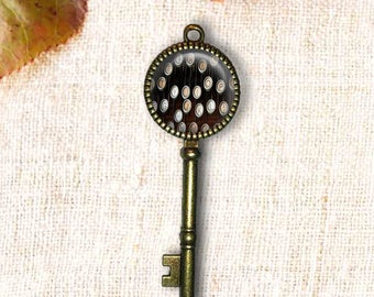 Vintage Typewriter Key Pendant