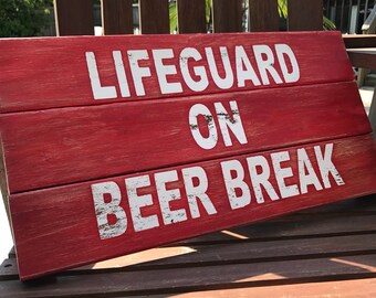 Pool Signs, Pool Decor, Pool, Lifeguard, Pool Decorations, Swimming Pool, Wood Sign, Pool Sign, Lifeguard Sign, Wooden Pool Sign