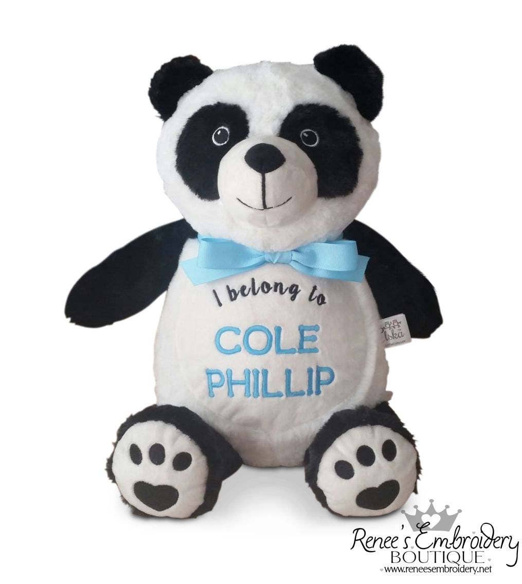 Personalized Stuffed Animal Custom Bear Plush Toy Child or
