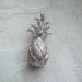 Vintage Sterling Silver 3D Pineapple Charm