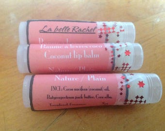 Regular coconut, Coconut lip balm lip balm