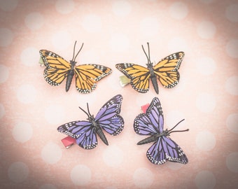 Butterfly Hair Clips