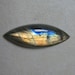 labradorite cabochon Marquise shape loose semi precious gemstone cabochon size 13 x 38 mm approx code 8906 LABRADORITE
