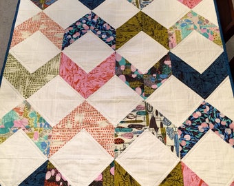 Modern Lap/Throw Quilt