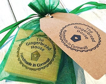 Logo and Text Only Rubber Stamps