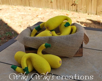 Felt Food Yellow Squash