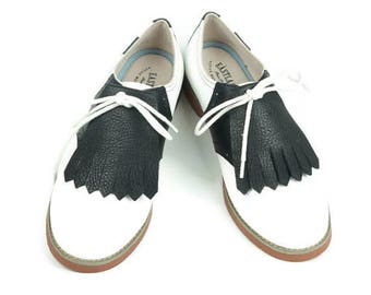 Black Kilties for Womens Golf Shoes, Shoe Accessories, Gift for Golfers, Shoe Decorations, Golf Gift Ideas, Golf Gifts, Lindy Hop Dancers