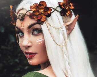 elven cosplay - Woodland Elven Crown