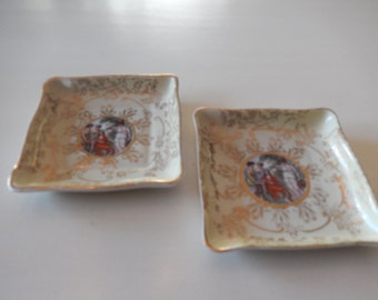 USA M and R Romance Trinket Dishes