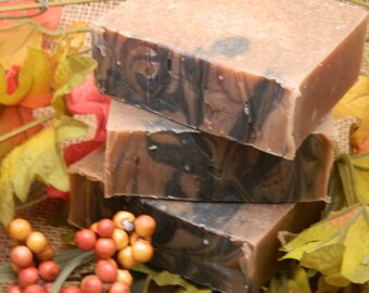 Pumpkin Peppercorn Goats Milk Soap