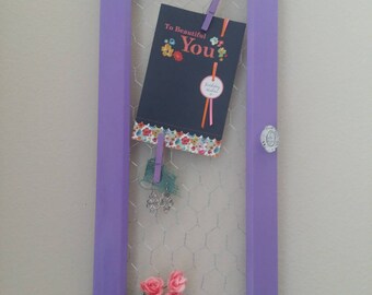 Repurposed cabinet door