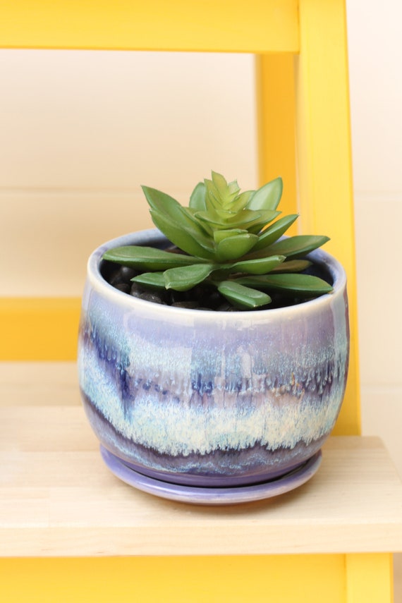 boho planter // cactus planter // succulent pot // ceramic pot // flower pot