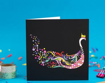 Swan Queenie - Art Print