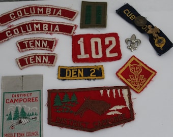 Vintage Boy Scout & Cub Scout Patches and Pins