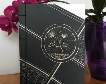 Handmade notebook, A5, Japanese binding