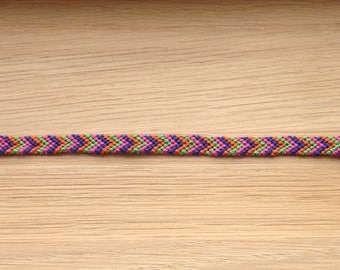 Bright Braided Friendship Bracelet