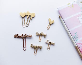 Paper Clip | Bookmark | Planner Accessories | Planner Paper Clip | Erin Condren Planner Accessories | Planner Clip