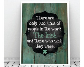 Irish Proverb, Instant Download, Irish Art, Irish Proverb, St Patrick's Day Art, Irish Saying, Irish Home Decor, Irish Gift, Chalkboard Art