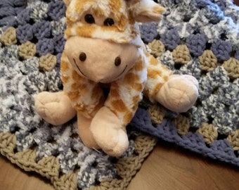 Denim Nest Baby Blanket.