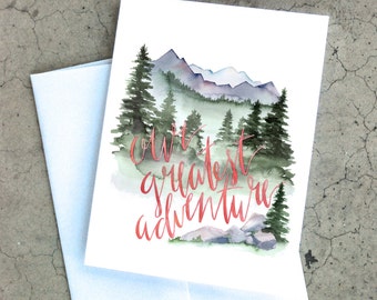 Our Greatest Adventure Card